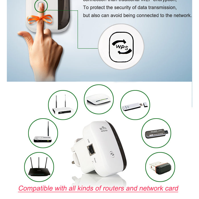 Wireless WiFi Range Extender