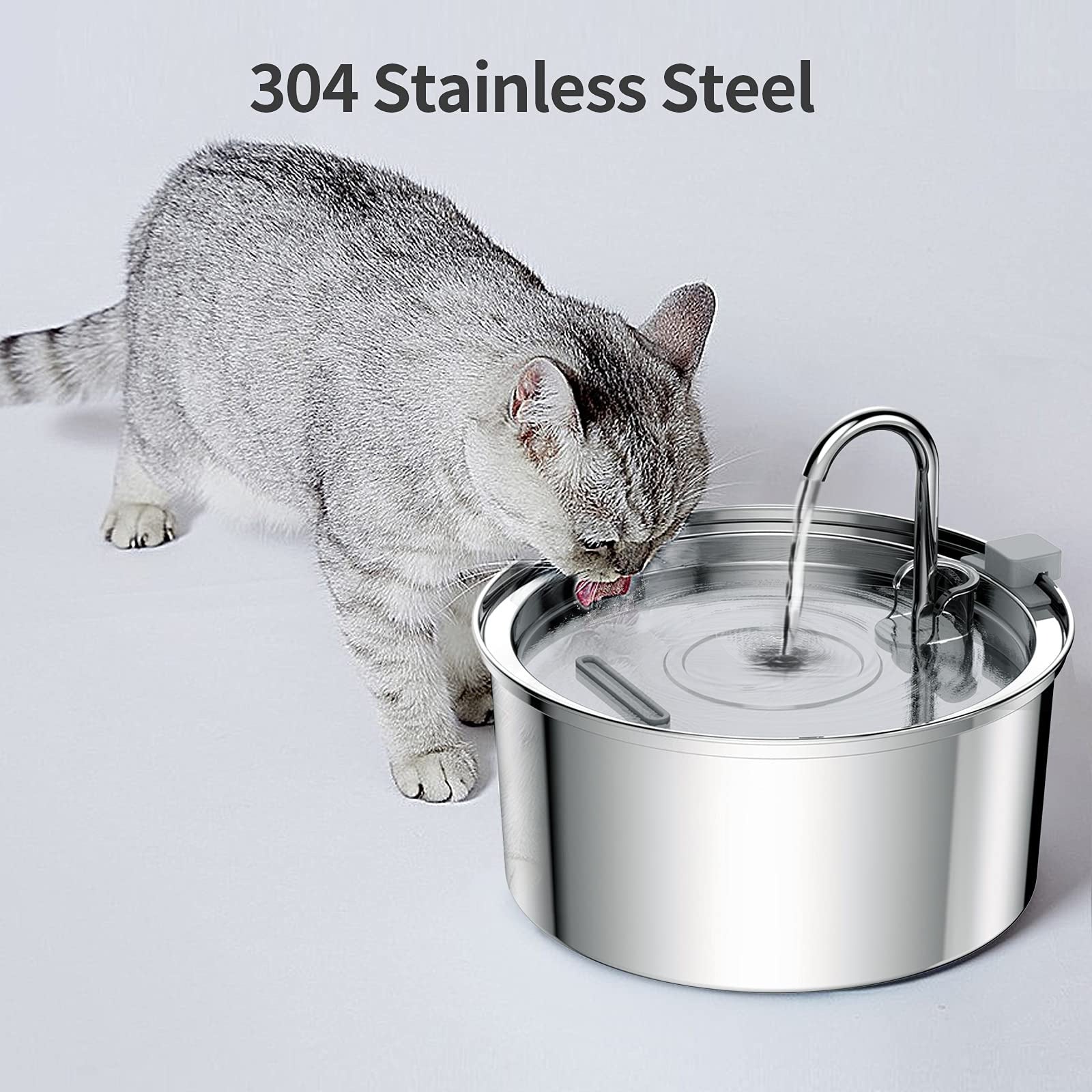 Automatic Stainless-Steel Water Fountain