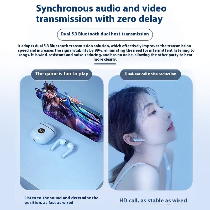 Wireless Bluetooth Noise-Canceling Earbuds