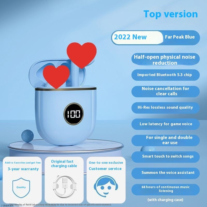 Wireless Bluetooth Noise-Canceling Earbuds